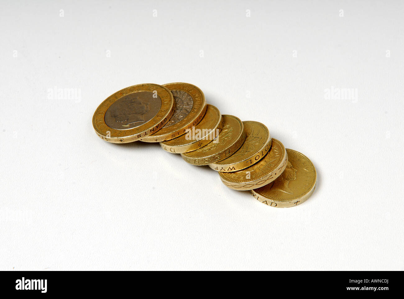 English Money Coins Stock Photo 16621853 Alamy - 